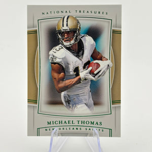 2019 Panini National Treasures Football Michael Thomas 2/5 FRENLY BRICKS - Open 7 Days