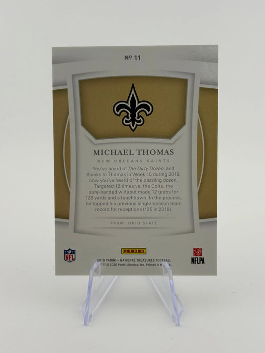 2019 Panini National Treasures Football Michael Thomas 2/5 FRENLY BRICKS - Open 7 Days