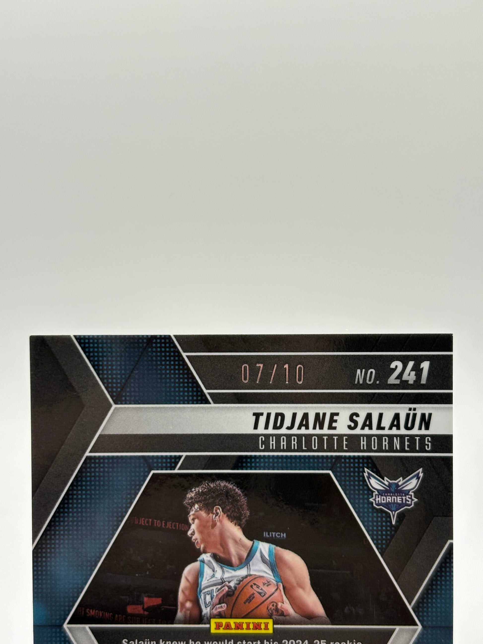 2024-25 Panini Mosaic Basketball - Tidjane Salaun #241 /10 Yellow Blue Scope FRENLY BRICKS - Open 7 Days
