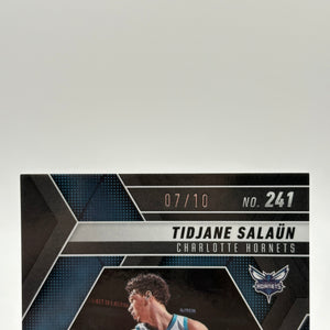 2024-25 Panini Mosaic Basketball - Tidjane Salaun #241 /10 Yellow Blue Scope FRENLY BRICKS - Open 7 Days