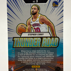 2024-25 Panini Mosaic Thunder Road Ice Mosaic Prizm /125 Stephen Curry #5 FRENLY BRICKS - Open 7 Days