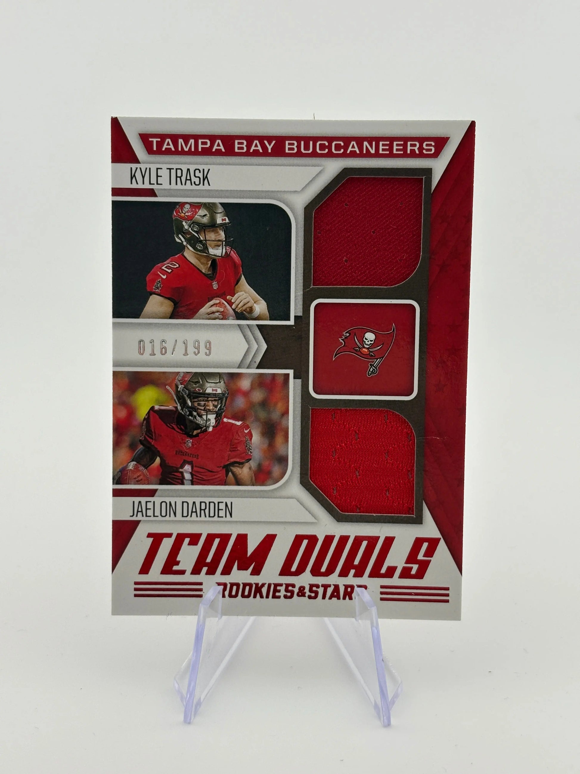 2021 Rookies & Stars Team Duals Kyle Trask Javelin Garden /199 Rookie Patch FRENLY BRICKS - Open 7 Days