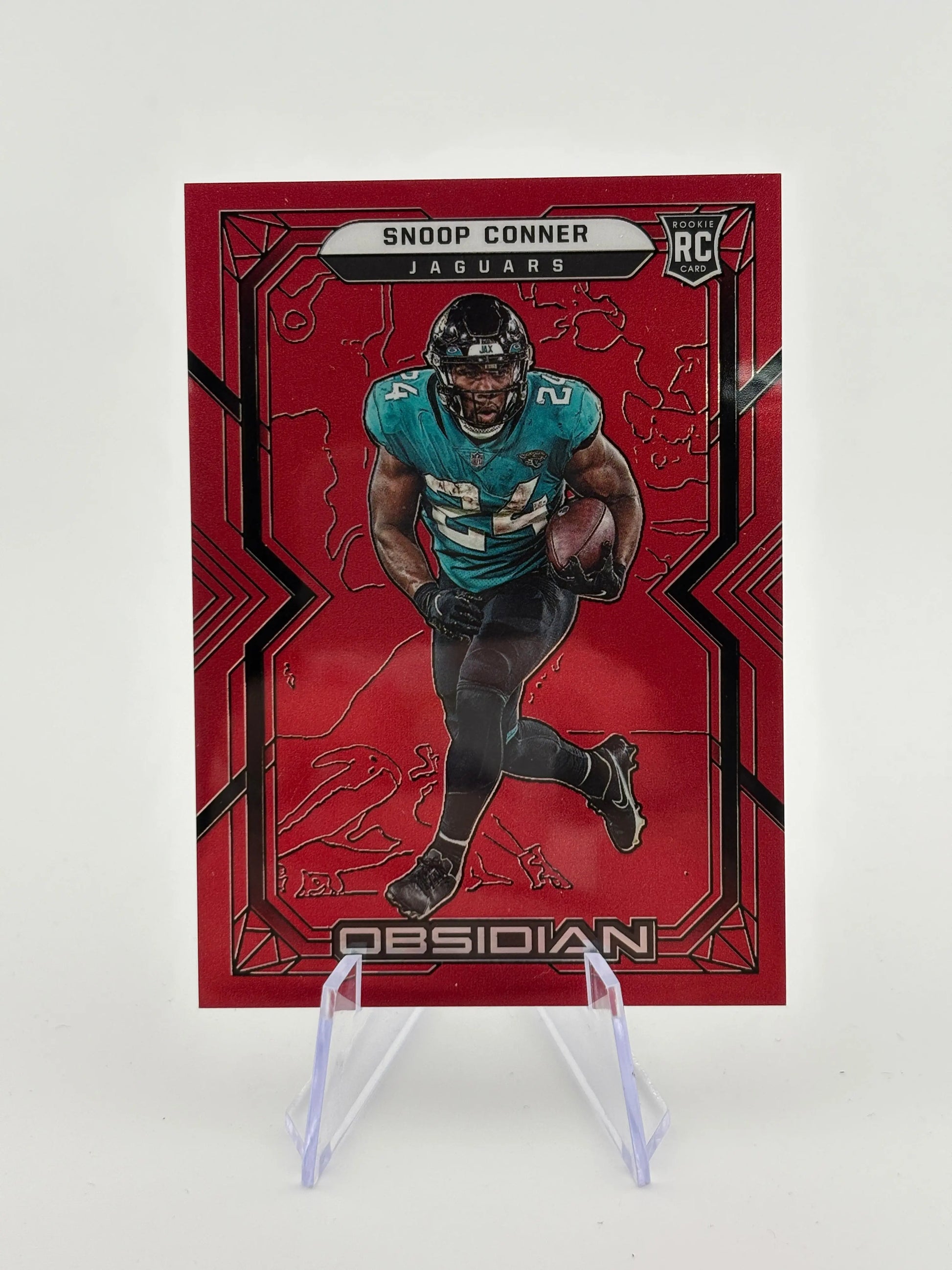 2022 OBSIDIAN RED FLOOD ROOKIE /29 SNOOP CONNER JAGUARS FRENLY BRICKS - Open 7 Days
