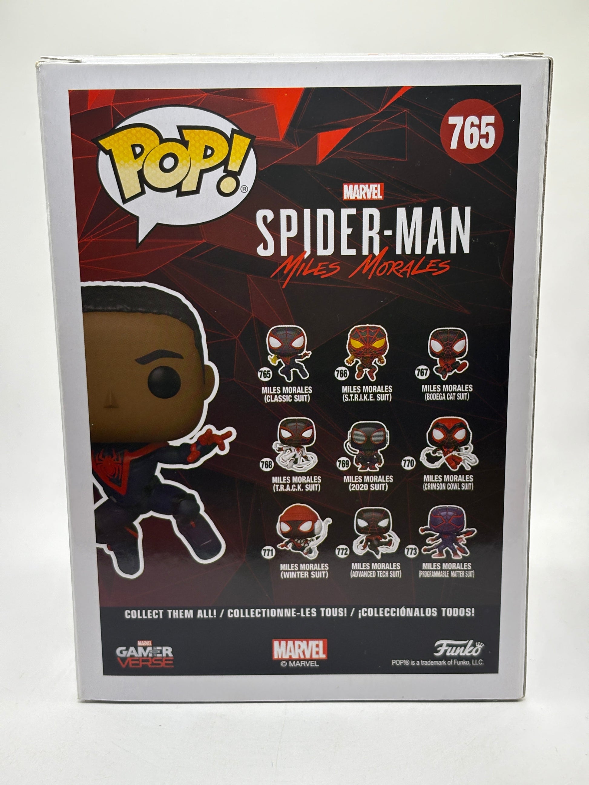 Funko POP! Spider-man Miles Morales #765 Miles Morales Classic Suit Chase FRENLY BRICKS - Open 7 Days