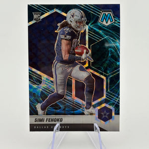 2021 Panini Mosaic Rookies Mosaic Genesis Prizm Simi Fehoko #341 Rookie RC FRENLY BRICKS - Open 7 Days