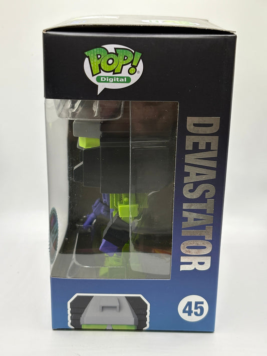 Funko POP! Digital Transformers #45 Devastator NFT Release 1550 Pieces FRENLY BRICKS - Open 7 Days