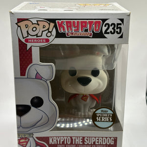 Funko POP! Heroes Krypto the Superdog #235 Krypto the Superdog Specialty Series FRENLY BRICKS - Open 7 Days