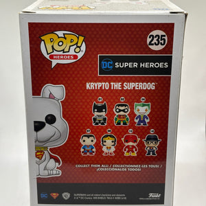 Funko POP! Heroes Krypto the Superdog #235 Krypto the Superdog Specialty Series FRENLY BRICKS - Open 7 Days