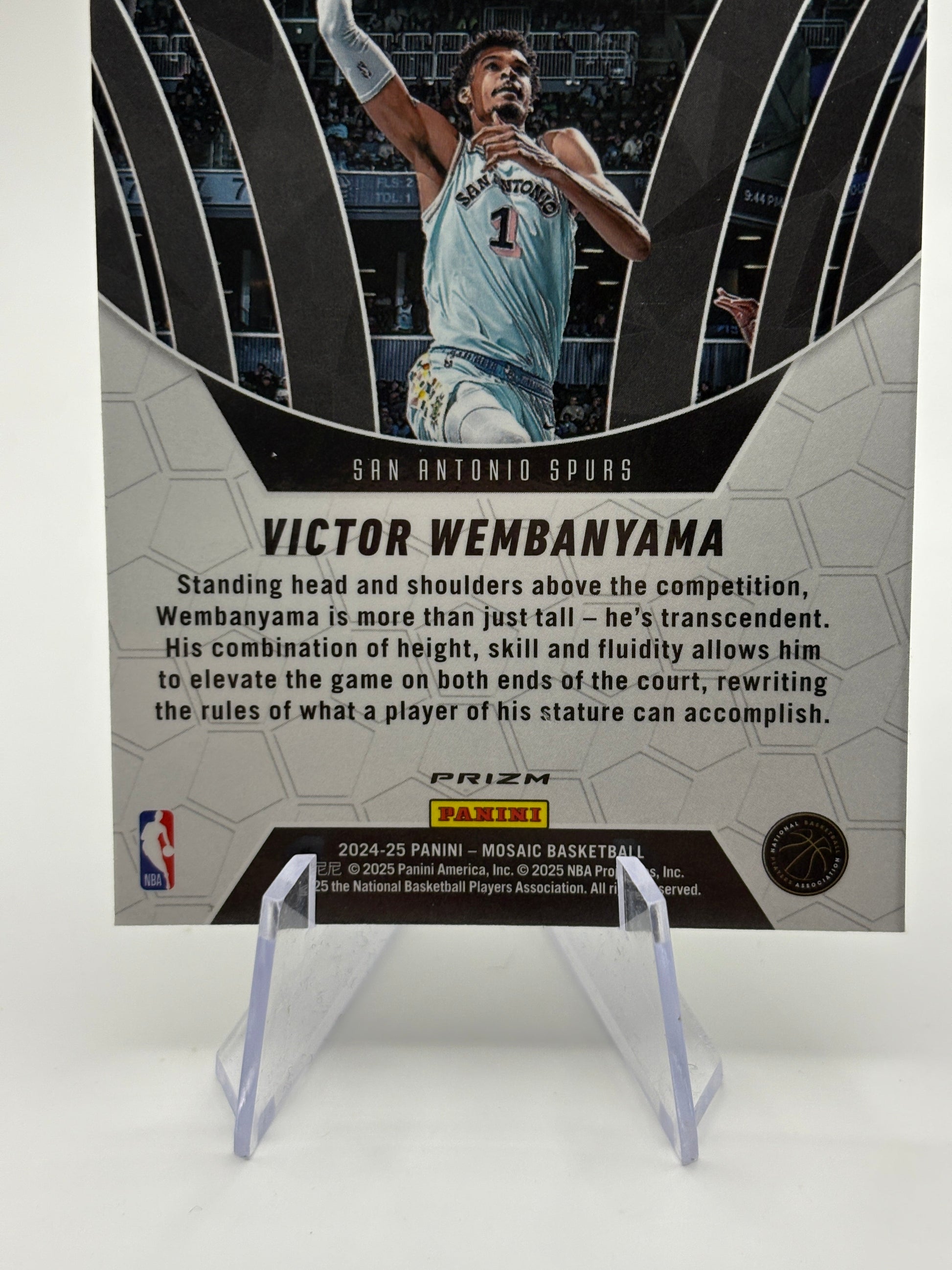 2024 Panini Mosaic Elevate#11 Victor Wembanyama Green Mosaic FRENLY BRICKS - Open 7 Days