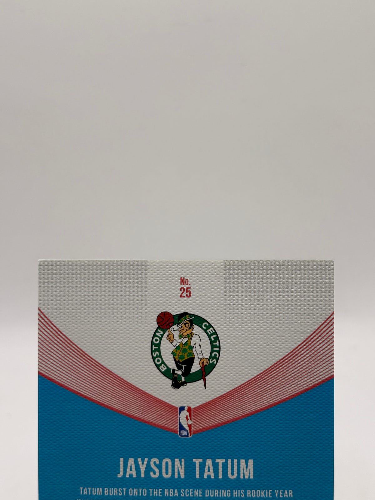 2018-19 Panini Donruss Basketball #25 Jayson Tatum Press Proof /49 image 3