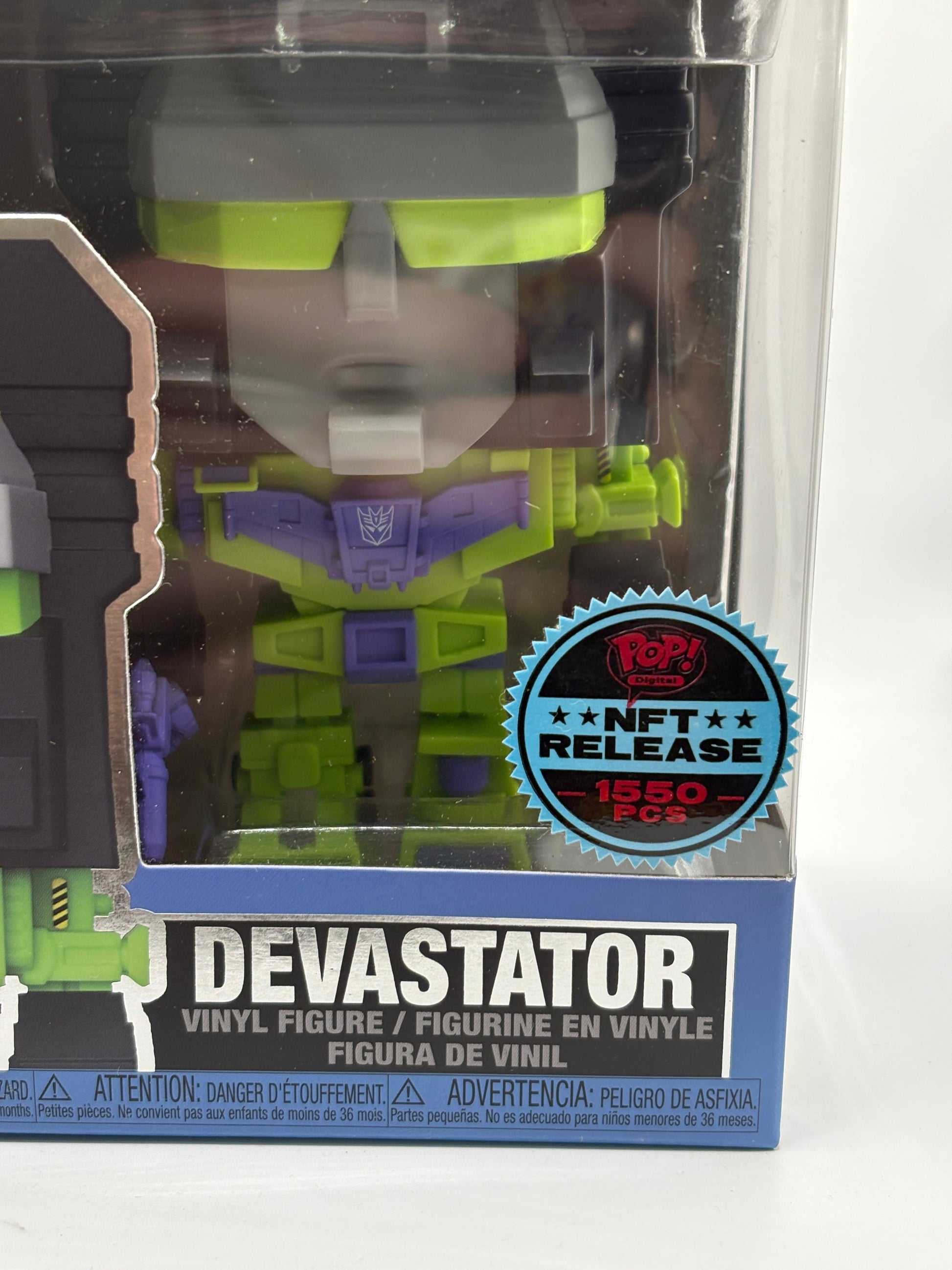 Funko POP! Digital Transformers #45 Devastator NFT Release 1550 Pieces FRENLY BRICKS - Open 7 Days