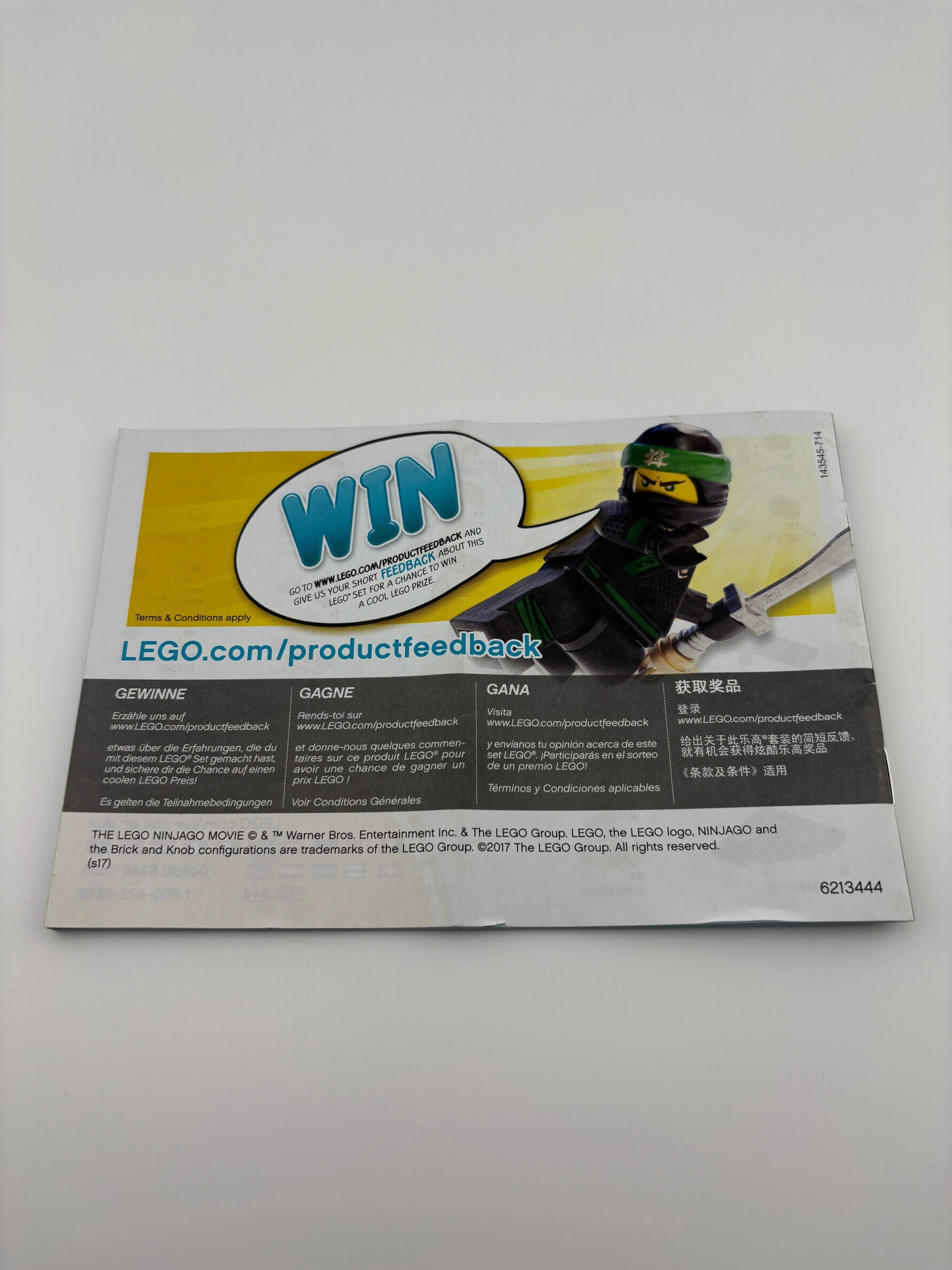 LEGO Ninjago Movie Spinjitzu Training  Set # 70606 90% Parts Complete Used FRENLY BRICKS - Open 7 Days