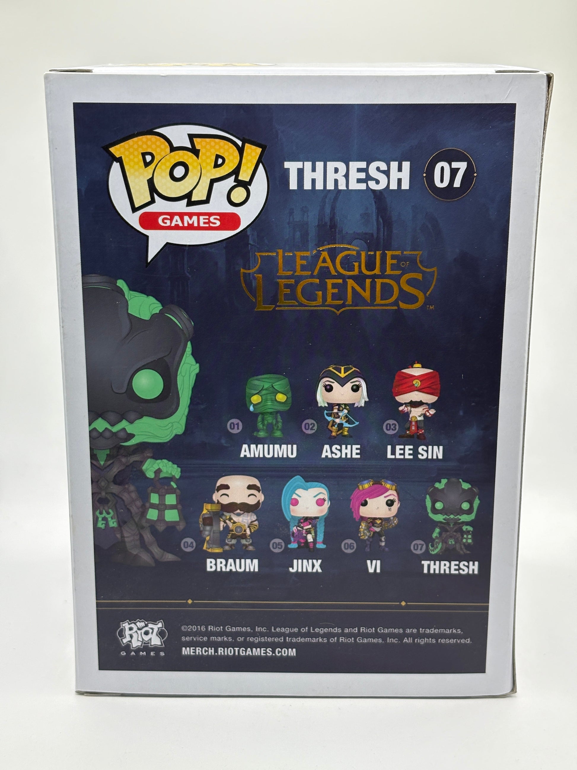 Funko POP! Games League Of Legends #07 Thresh Vinyl Figure FRENLY BRICKS - Open 7 Days