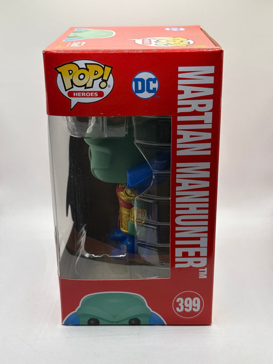 Funko POP! Heroes DC #399 Martian Manhunter 2021 Summer Con FRENLY BRICKS - Open 7 Days