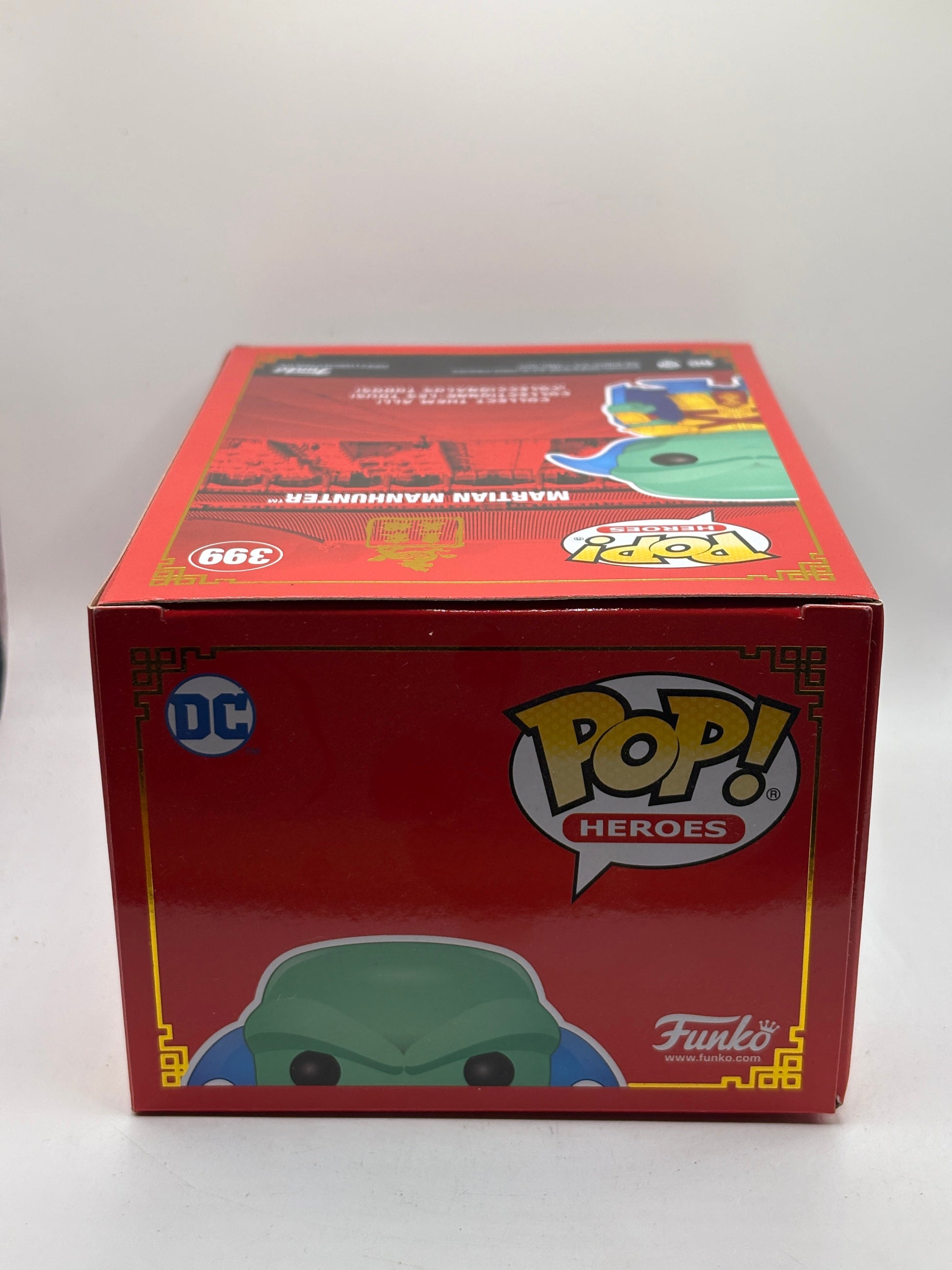 Funko POP! Heroes DC #399 Martian Manhunter 2021 Summer Con FRENLY BRICKS - Open 7 Days