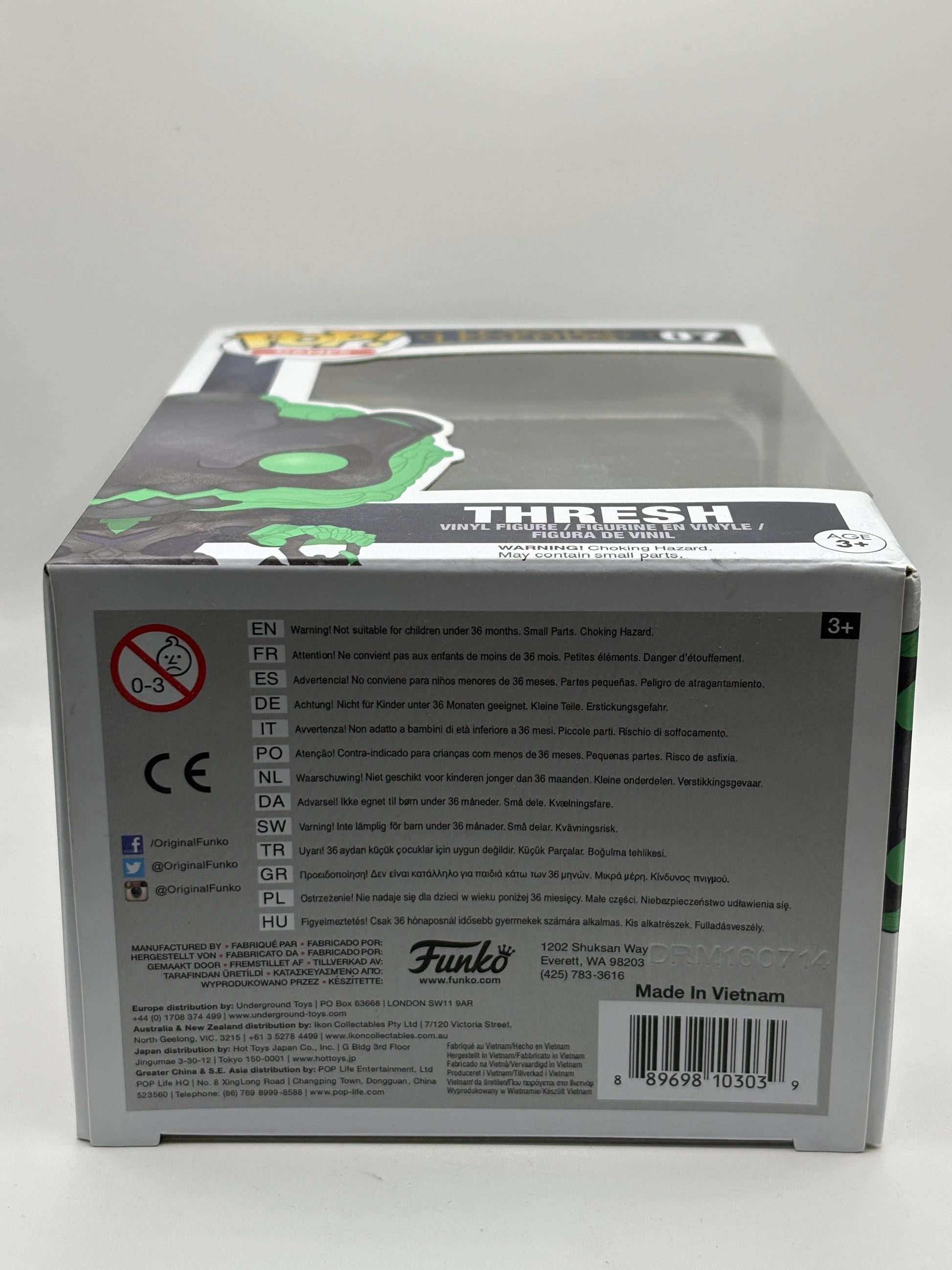 Funko POP! Games League Of Legends #07 Thresh Vinyl Figure FRENLY BRICKS - Open 7 Days