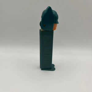 Vintage 1985 DC Comics Batman PEZ Dispenser - Green Stem Raised Logo Yugoslavia FRENLY BRICKS - Open 7 Days