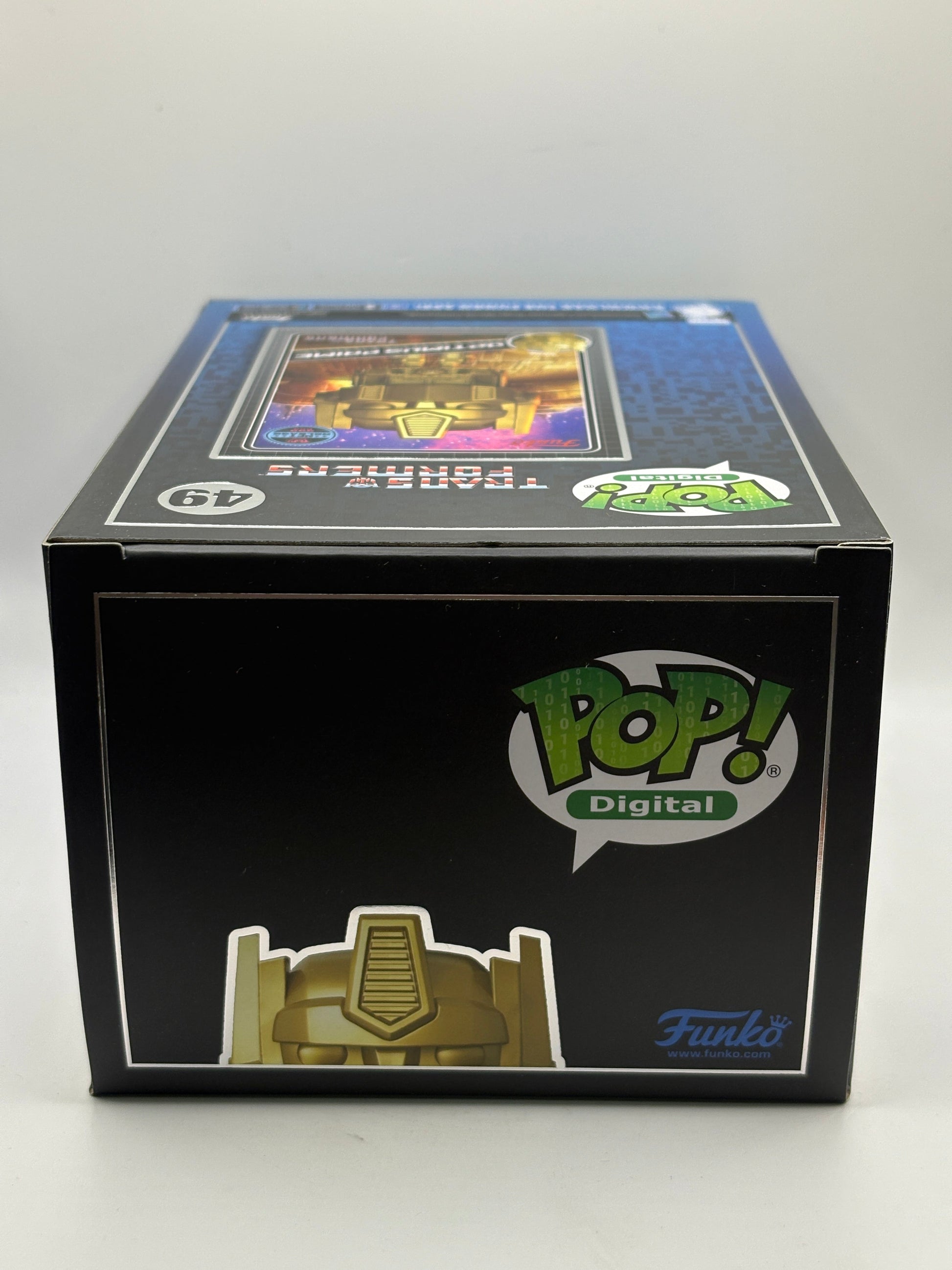 Funko POP! Digital Transformers #49 Optimus Prime NFT Release 999 Pieces FRENLY BRICKS - Open 7 Days