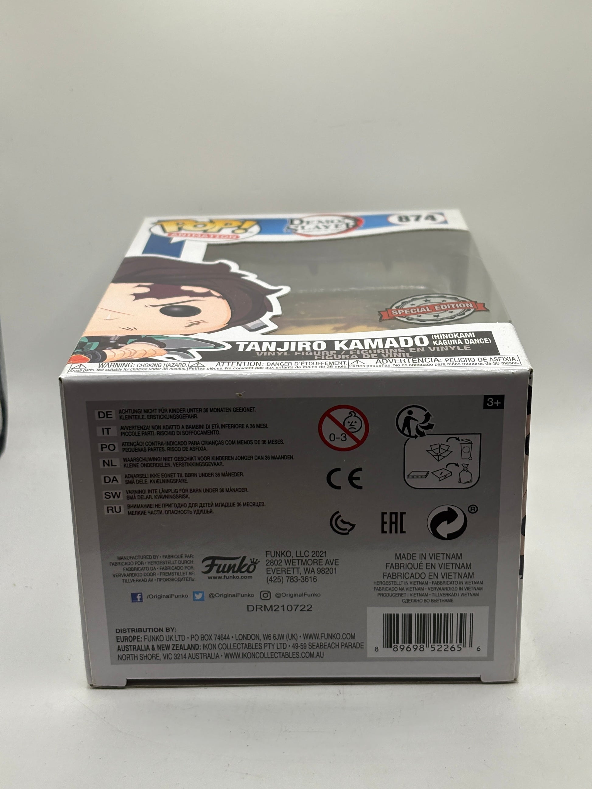 Funko POP! Animation Demon Slayer #874 Tanjiro Kamado SE FRENLY BRICKS - Open 7 Days