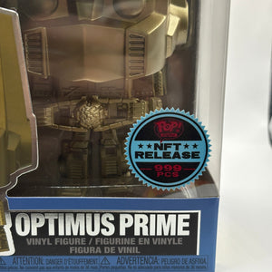 Funko POP! Digital Transformers #49 Optimus Prime NFT Release 999 Pieces FRENLY BRICKS - Open 7 Days