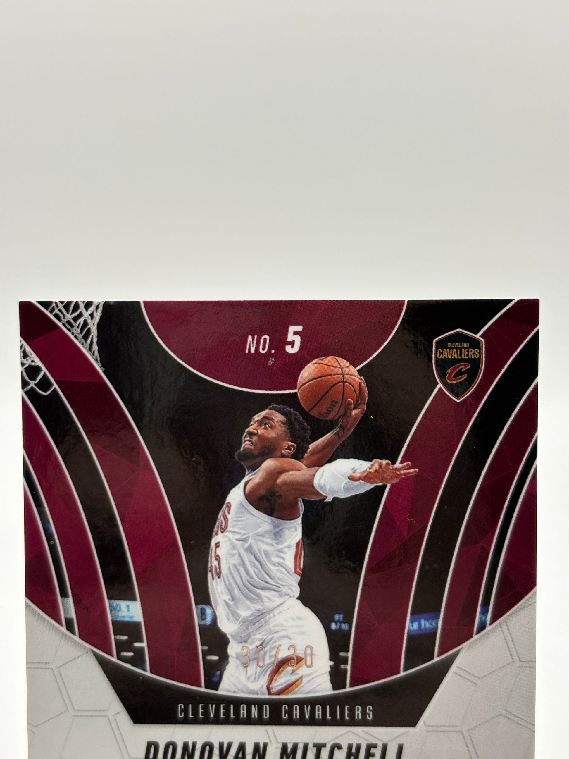 2024-25 Panini Mosaic - Elevate Donovan Mitchell #5 Mosaic Prizm 30/30 Book End FRENLY BRICKS - Open 7 Days image 3