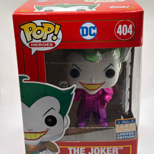 Funko POP! Heroes DC #404 The Joker 2021 Summer Con Limited Edition FRENLY BRICKS - Open 7 Days