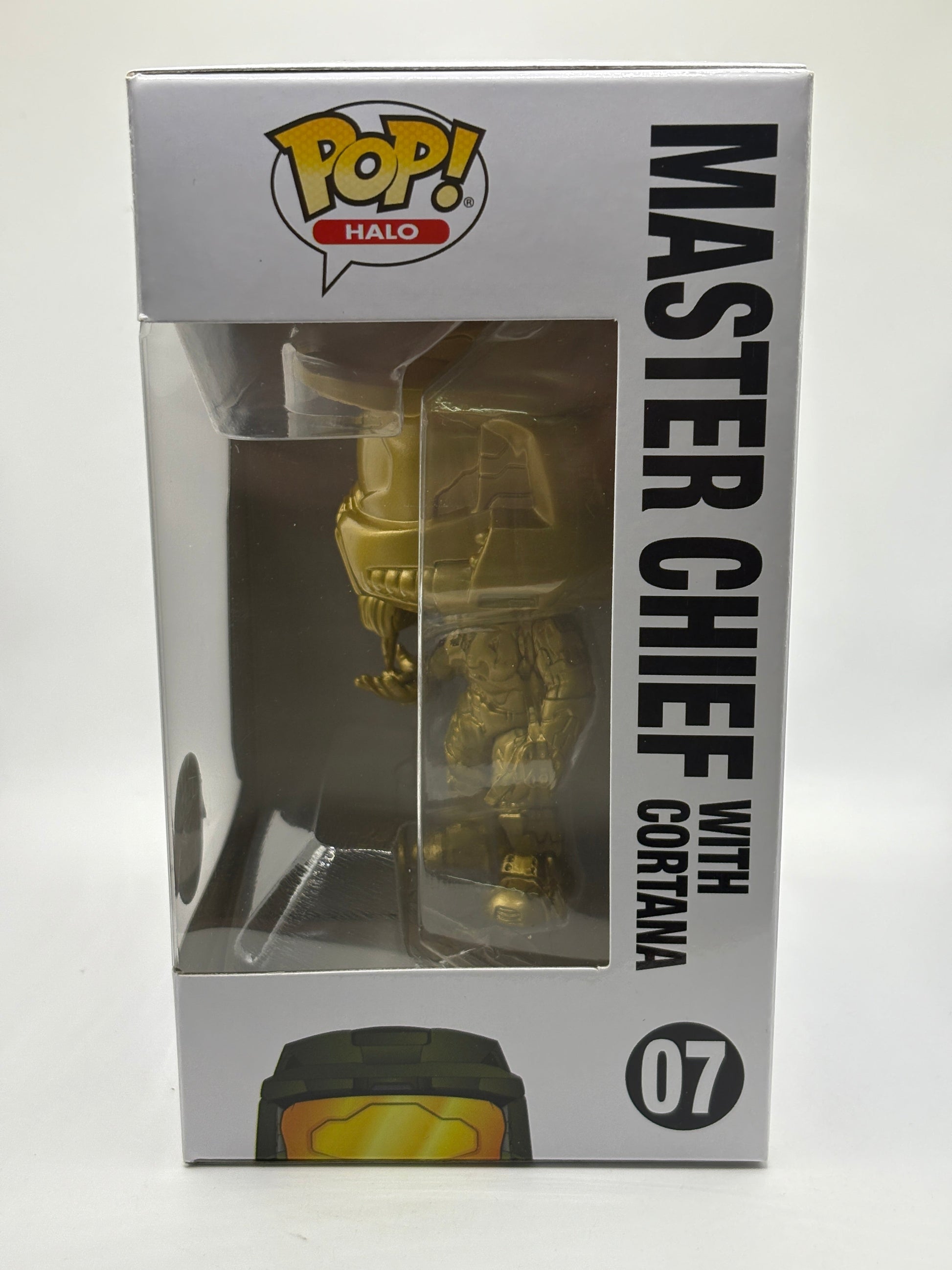 Funko POP! Halo Halo #07 Master Cheif with Cortana Special Edition Gold FRENLY BRICKS - Open 7 Days
