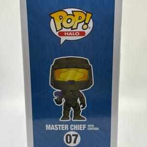 Funko POP! Halo Halo #07 Master Cheif with Cortana Special Edition Gold FRENLY BRICKS - Open 7 Days