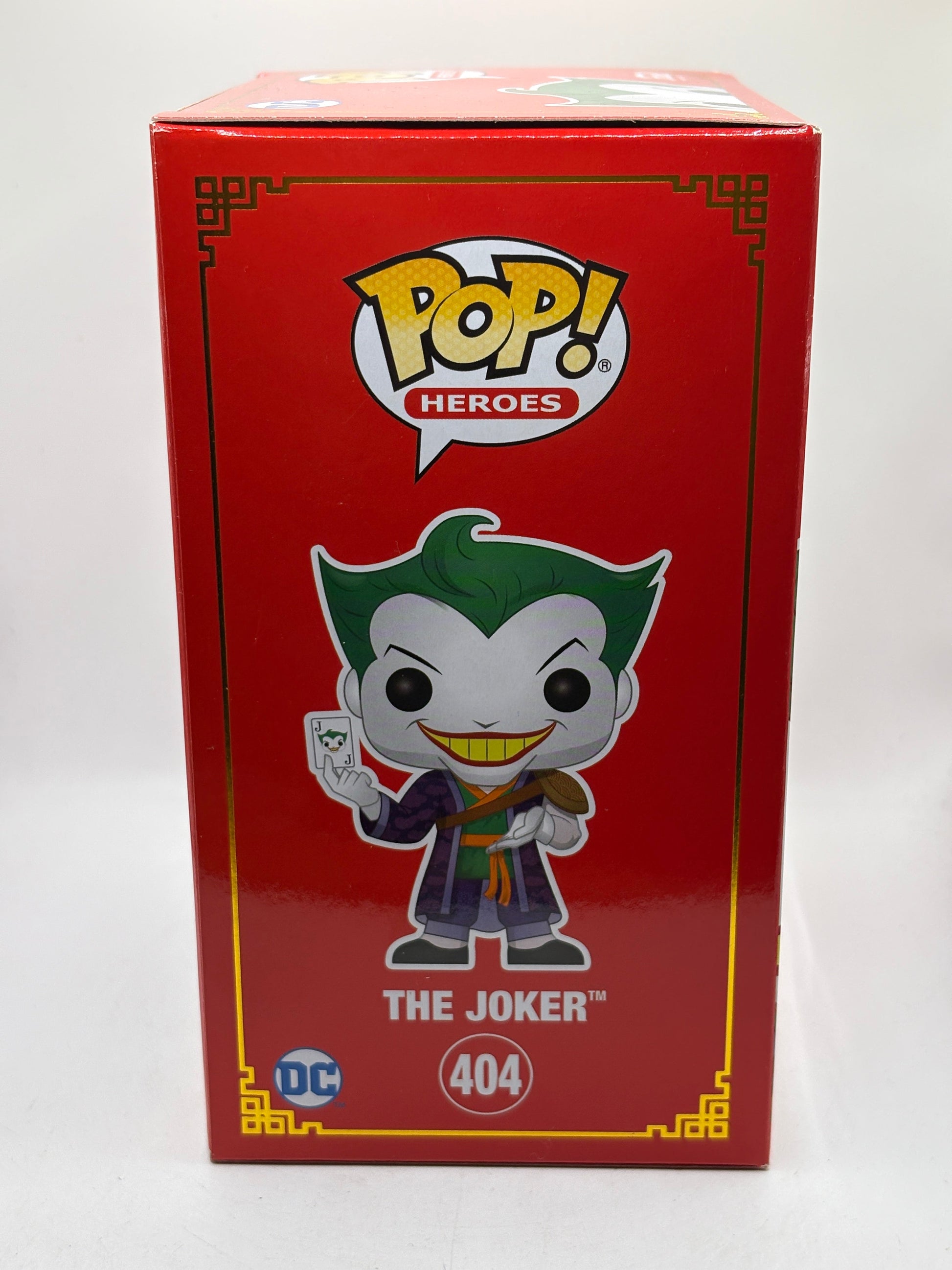 Funko POP! Heroes DC #404 The Joker 2021 Summer Con Limited Edition FRENLY BRICKS - Open 7 Days