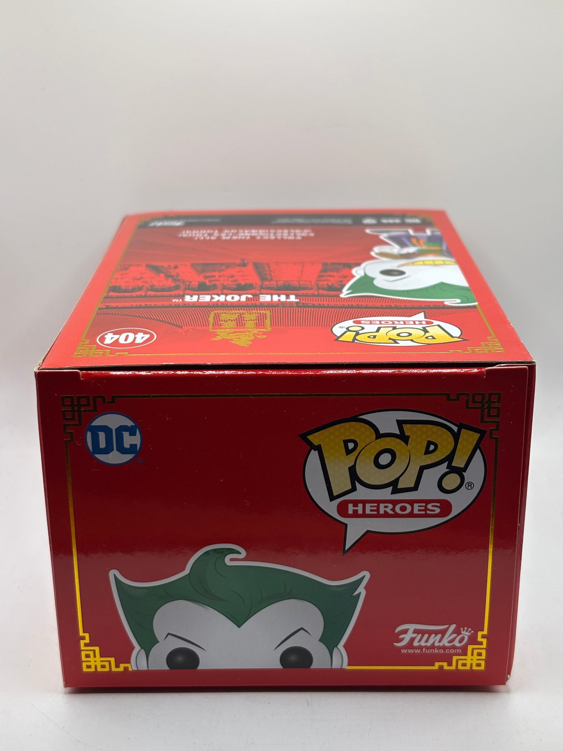 Funko POP! Heroes DC #404 The Joker 2021 Summer Con Limited Edition FRENLY BRICKS - Open 7 Days