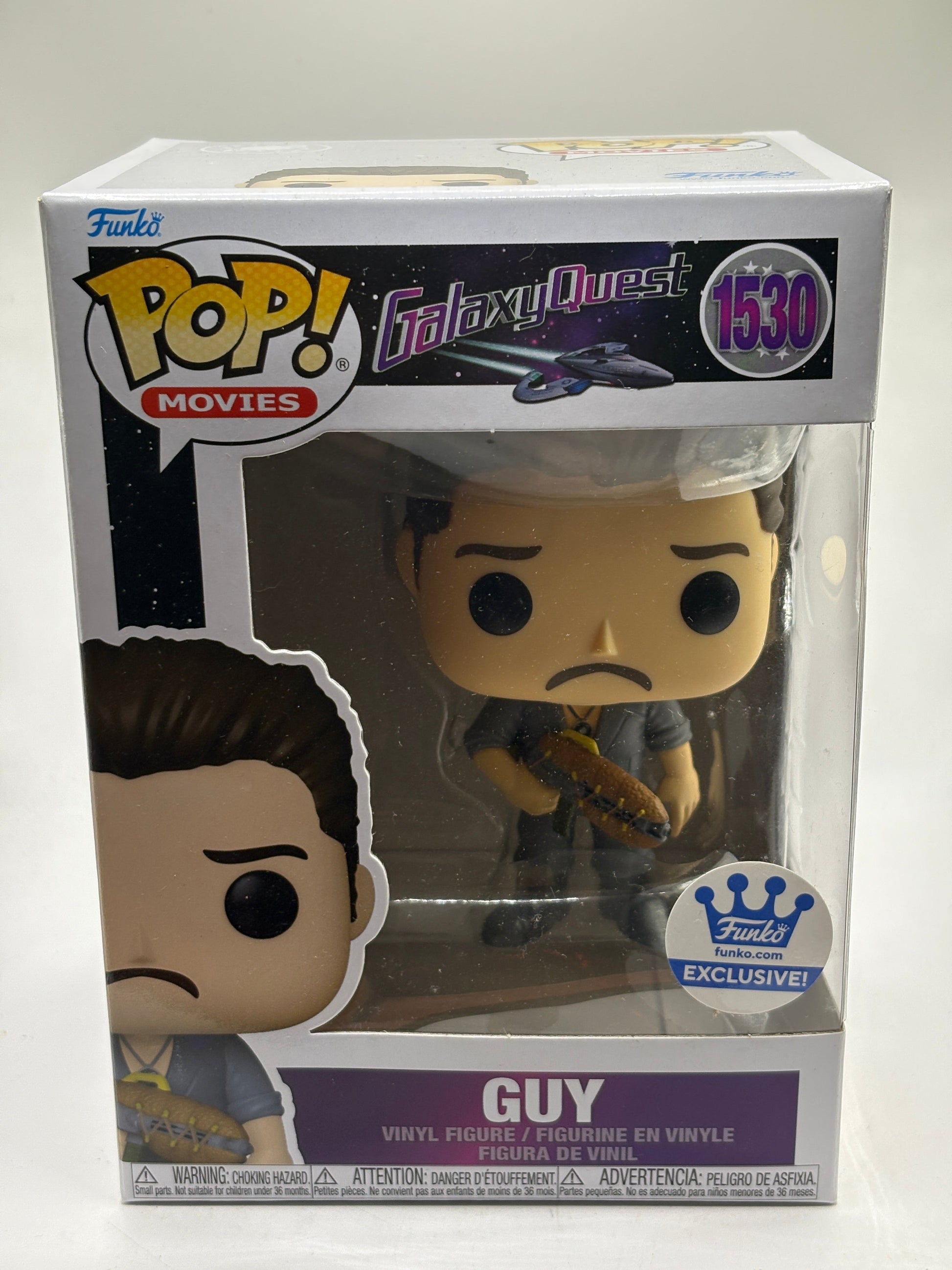 Funko POP! Movies Galaxy Quest #1530 Guy Funko Exclusive FRENLY BRICKS - Open 7 Days