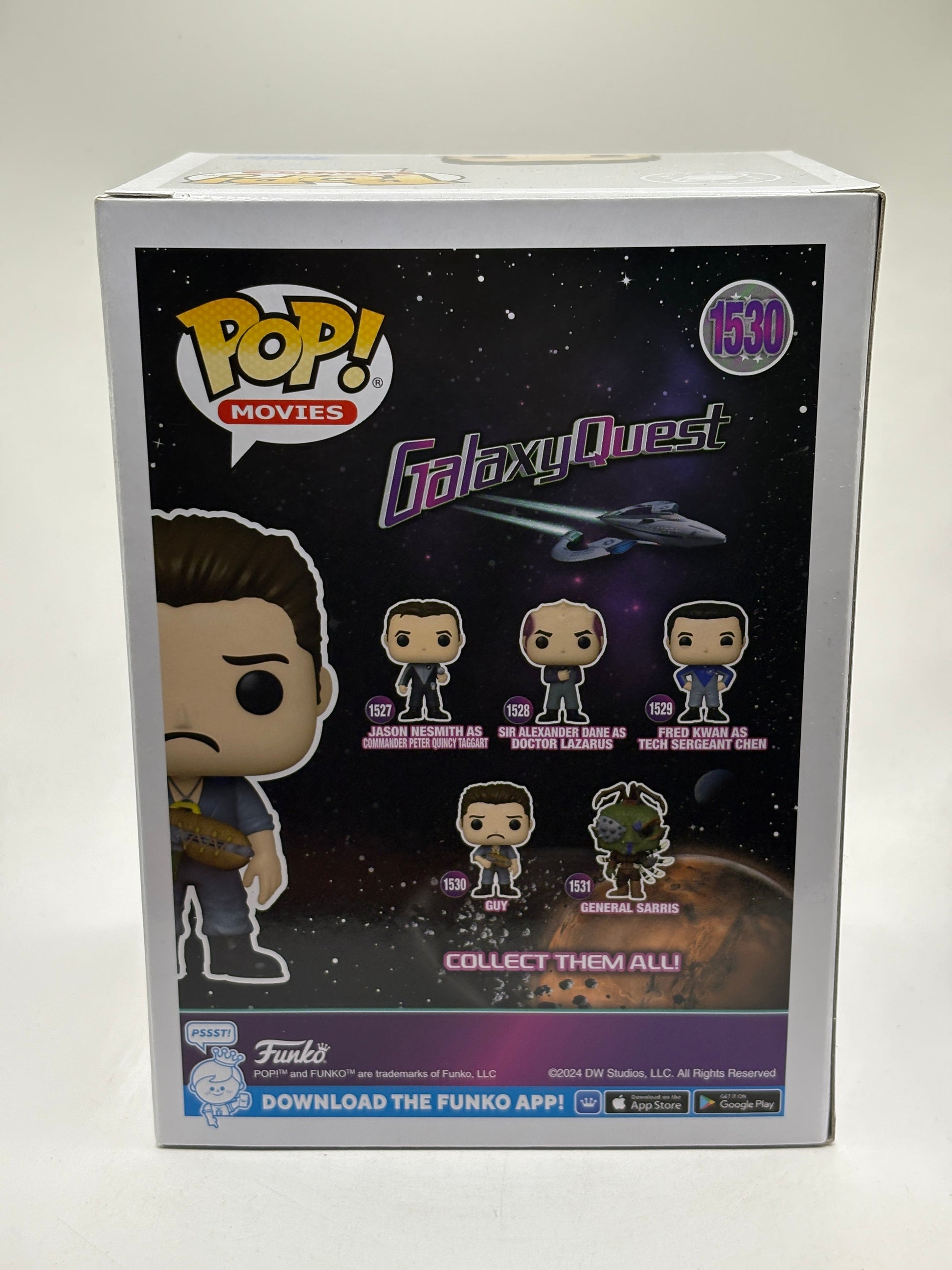 Funko POP! Movies Galaxy Quest #1530 Guy Funko Exclusive FRENLY BRICKS - Open 7 Days
