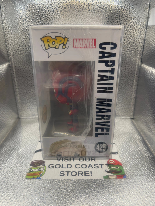 Captain Marvel 425 Chase Funko Pop! Vinyl New FRENLY BRICKS - Open 7 Days