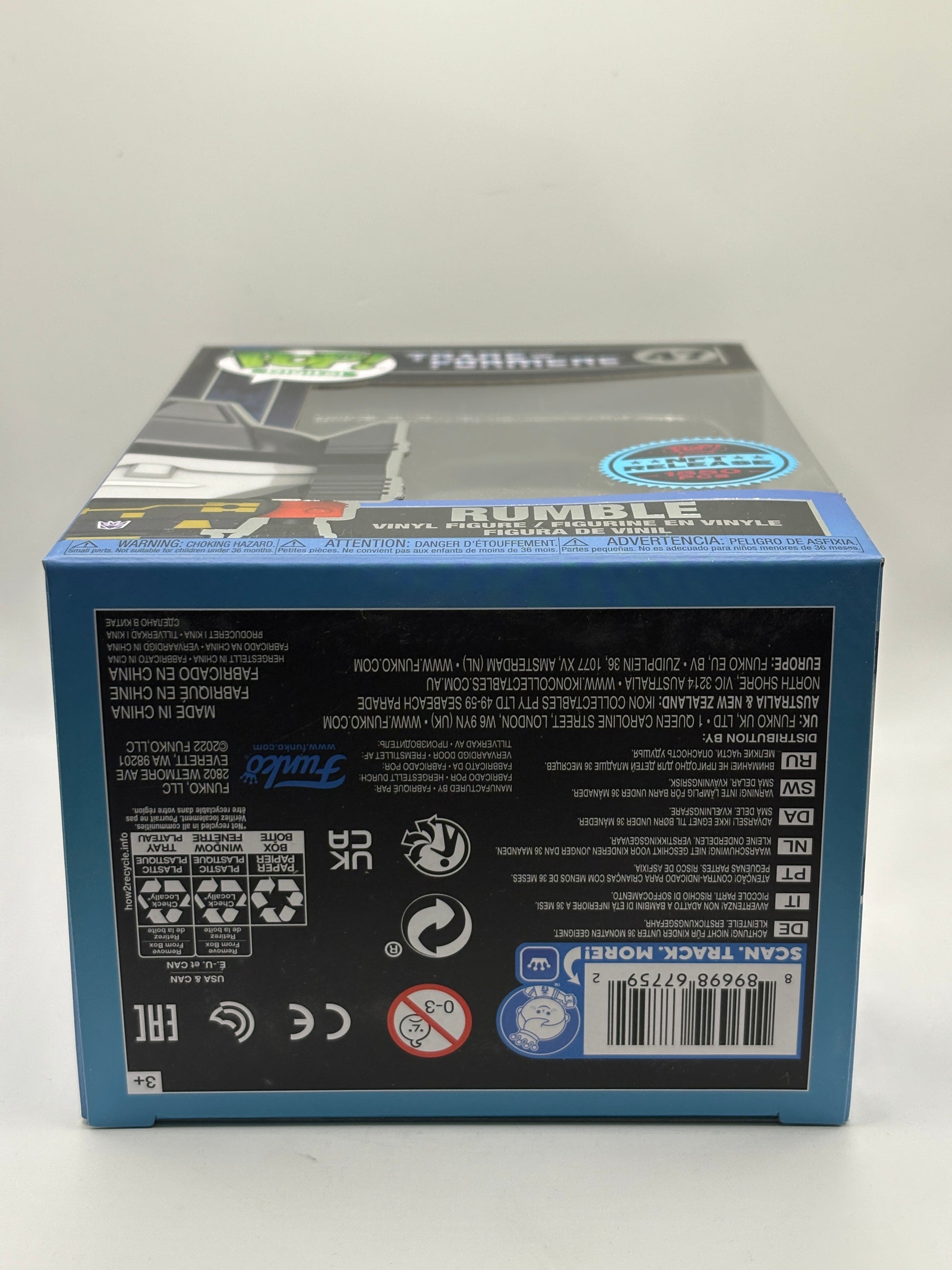 Funko POP! Digital Transformers #47 Rumble NFT Release 1550 Pieces FRENLY BRICKS - Open 7 Days