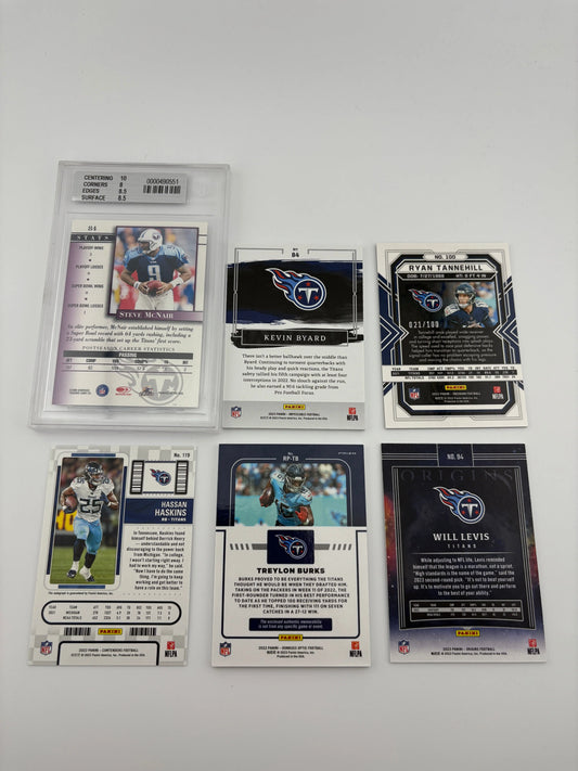 NFL Sports Tennessee Titans Card Lot - Kevin Byard, Rookies, Auto, Graded FRENLY BRICKS - Open 7 Days