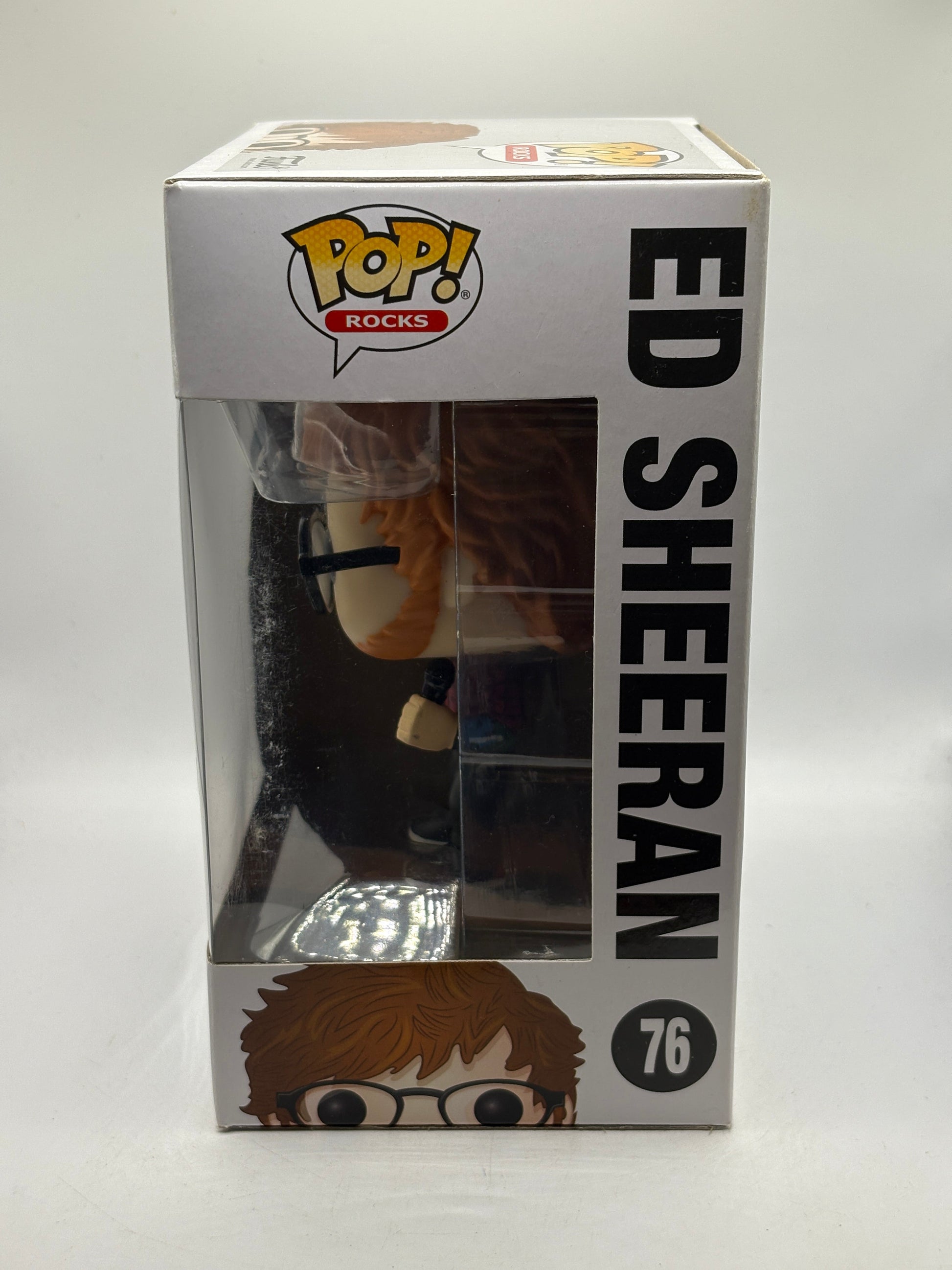 Funko POP! Rocks Ed Sheeran #76 Ed Sheeran Vinyl Figure FRENLY BRICKS - Open 7 Days