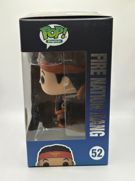 Funko POP! Digital Avatar The Last Airbender #52 Fire Nation Aang NFT 999 Pieces FRENLY BRICKS - Open 7 Days