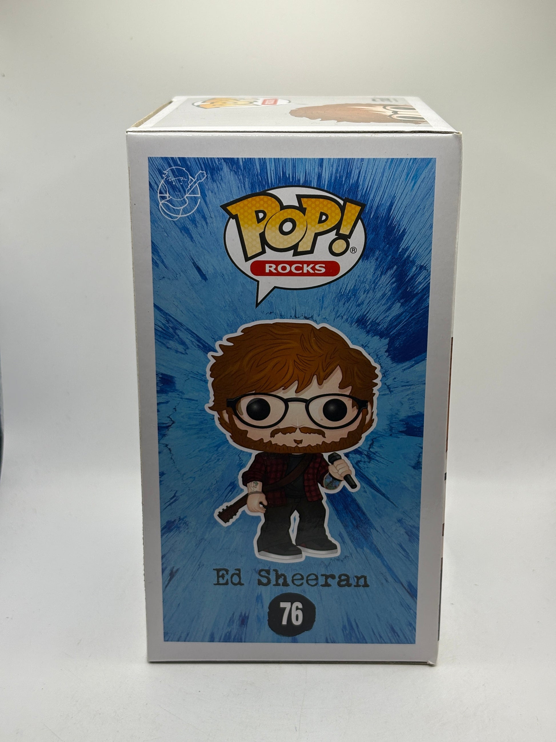 Funko POP! Rocks Ed Sheeran #76 Ed Sheeran Vinyl Figure FRENLY BRICKS - Open 7 Days