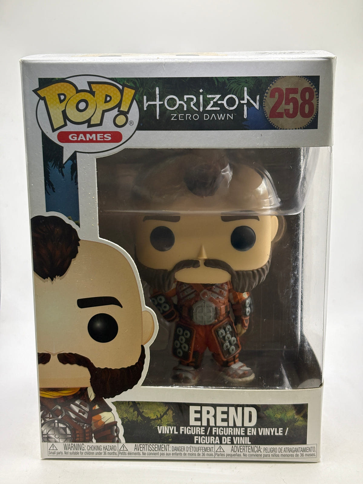 Funko POP! Games Horizon Zero Dawn #258 Erend Vinyl Figure image 1