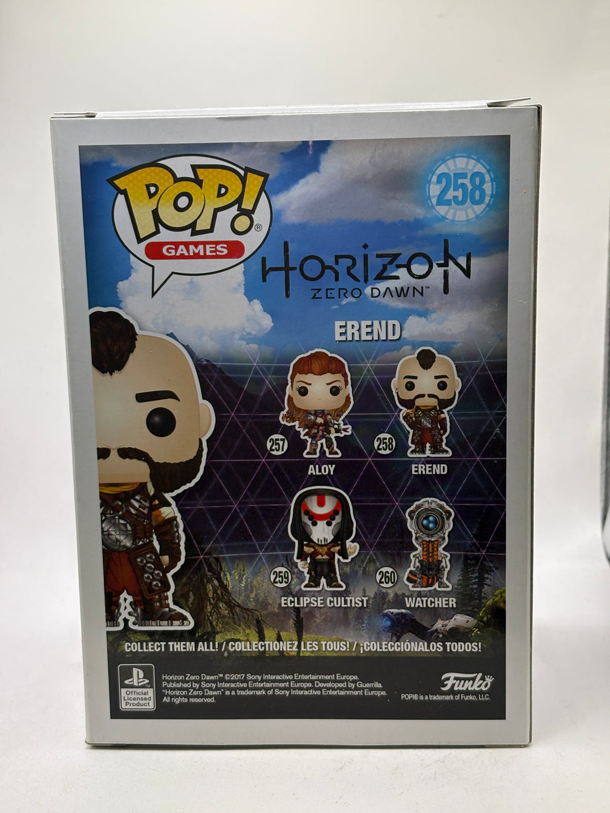 Funko POP! Games Horizon Zero Dawn #258 Erend Vinyl Figure image 3