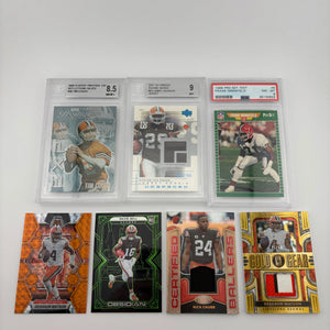 NFL Sports Cleveland Browns Card Lot - Deshaun Watson, Rookies, Patch, Graded FRENLY BRICKS - Open 7 Days