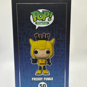 Funko POP! Digital Transformers #50 Freddy Funko as Bumblebee NFT 2397 Pieces FRENLY BRICKS - Open 7 Days