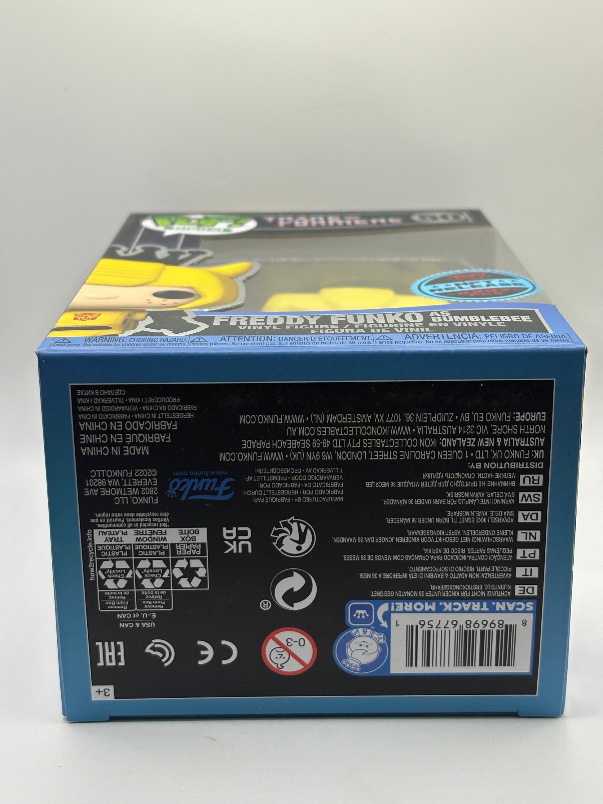 Funko POP! Digital Transformers #50 Freddy Funko as Bumblebee NFT 2397 Pieces FRENLY BRICKS - Open 7 Days