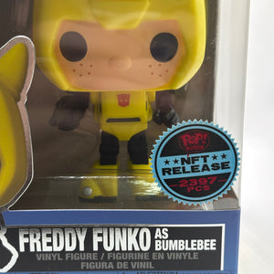 Funko POP! Digital Transformers #50 Freddy Funko as Bumblebee NFT 2397 Pieces FRENLY BRICKS - Open 7 Days
