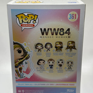 Funko POP! Heroes WW84 #361 Wonder Woman Glow 2020 Fall Con FRENLY BRICKS - Open 7 Days