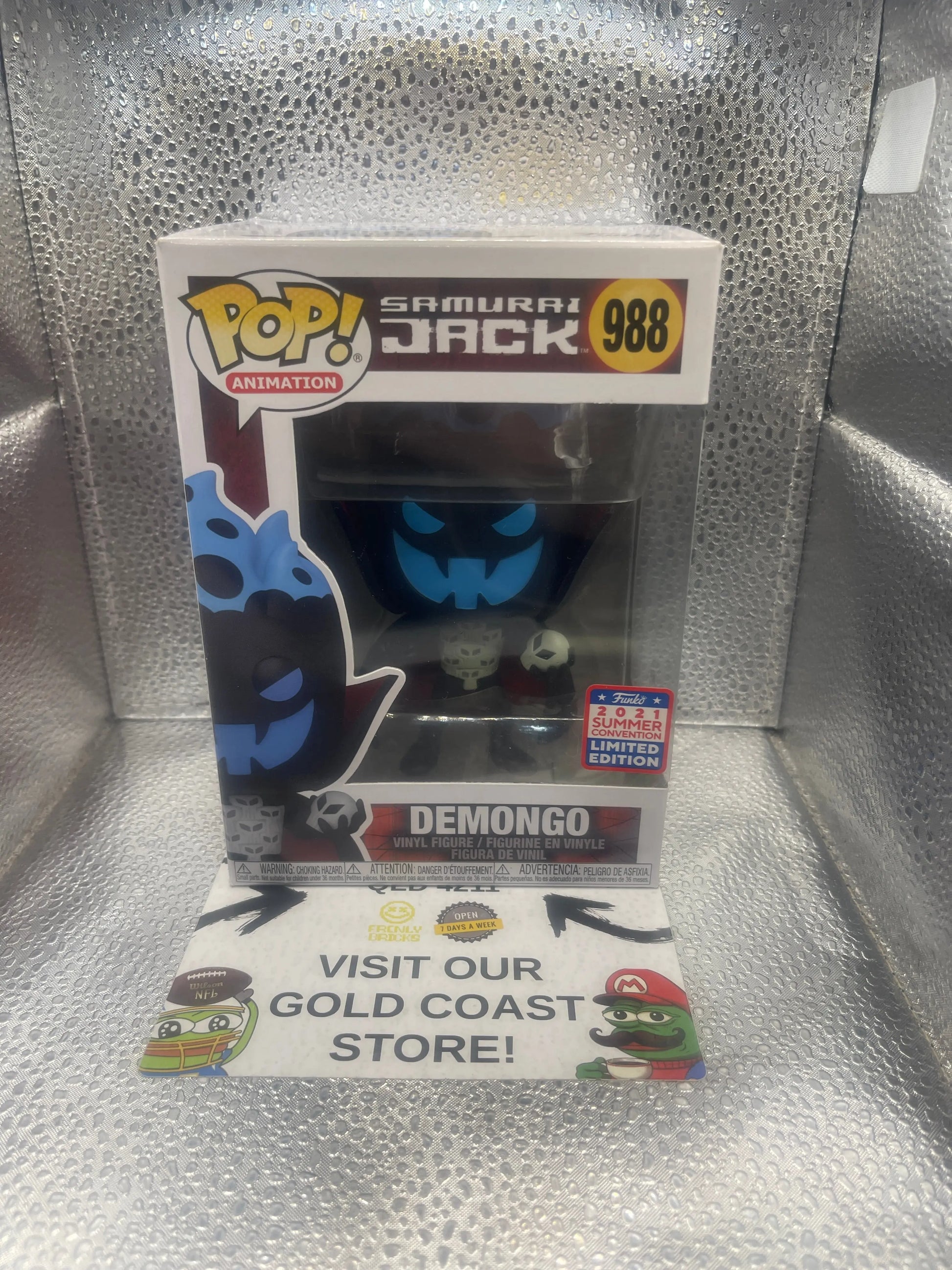 Funko Pop! Samurai Jack #988 Demongo Vinyl Figure FRENLY BRICKS - Open 7 Days