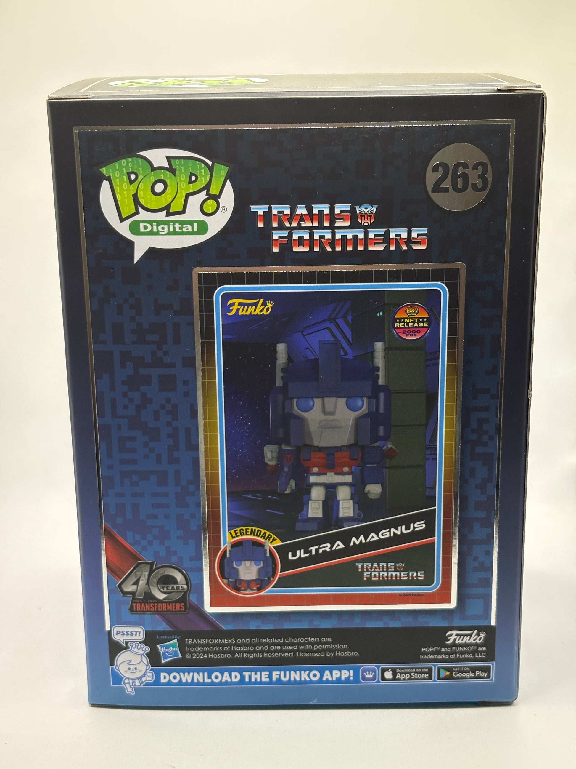 Funko POP! Digital Transformers #263 Ultra Magnus NFT Release 2000 Pieces FRENLY BRICKS - Open 7 Days