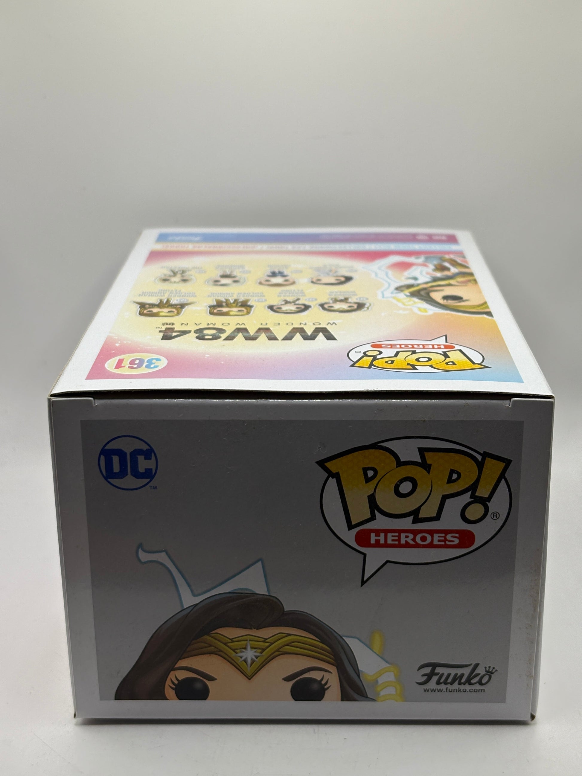 Funko POP! Heroes WW84 #361 Wonder Woman Glow 2020 Fall Con FRENLY BRICKS - Open 7 Days