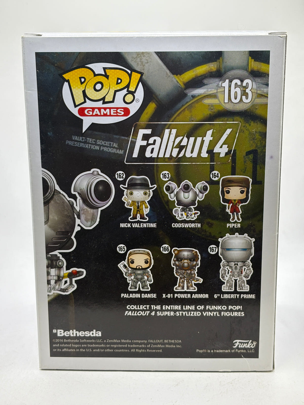 Funko POP! Games Fallout 4 #163 Codsworth Vinyl Figure image 3