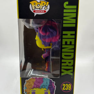 Funko POP! Rocks Authentic Hendrix #239 Jimi Hendrix 2021 Fall Con FRENLY BRICKS - Open 7 Days